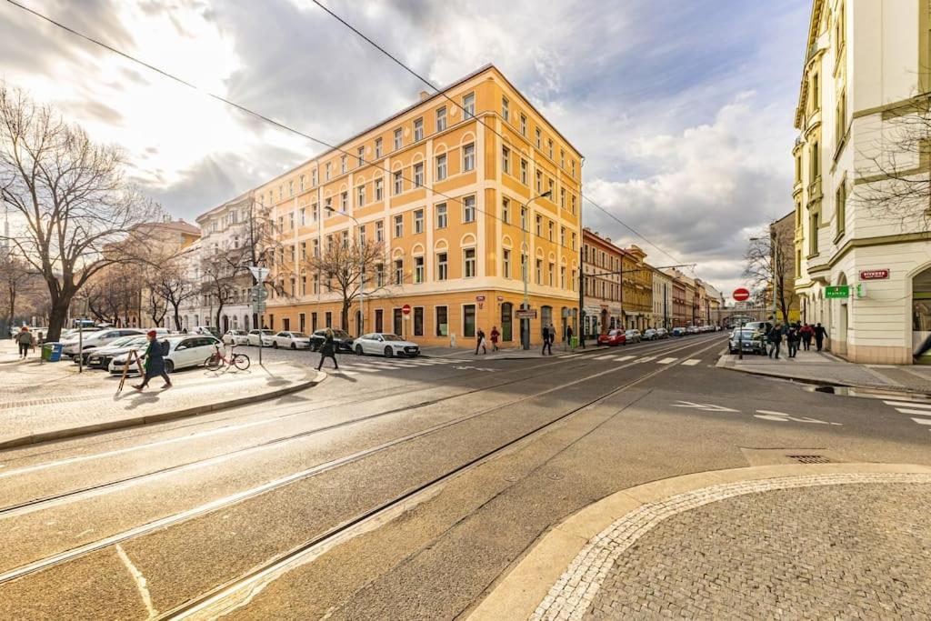 Byt V Blizkosti Centra Prága Kültér fotó